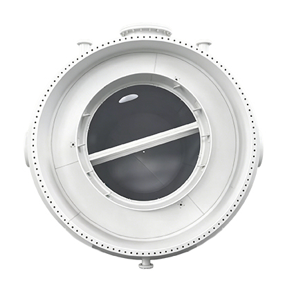 PTFE-lined storage tank