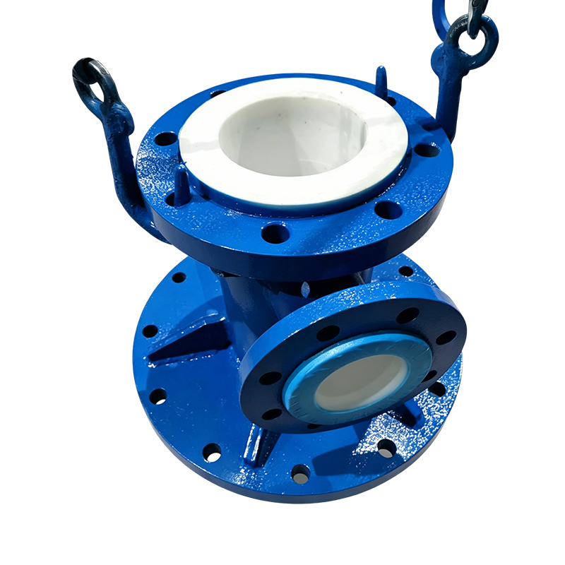 PTFE-lined steel acid mixing chamber